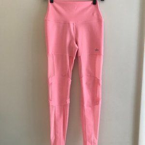 High Waist Moto Alo Yoga Leggings - Size 4